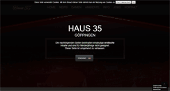 Desktop Screenshot of haus35.de
